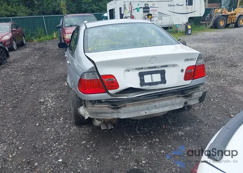 2003 BMW 325I from USA, damaged, VIN WBAET37463NH04217